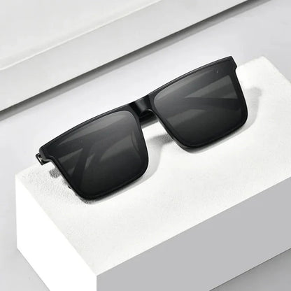 EYCONIK® UV 400 Polarized Retro Square Sunglasses