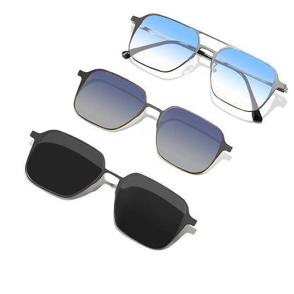 6-In-1 Magnetic Polerized Sunglasses