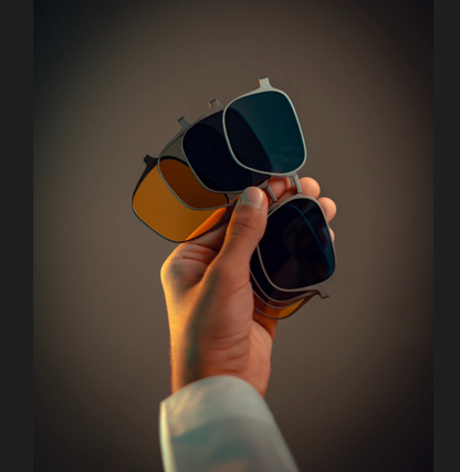 6-In-1 Magnetic Polerized Sunglasses