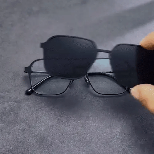 6-In-1 Magnetic Polerized Sunglasses